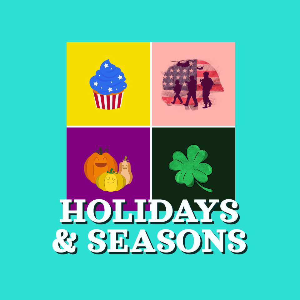 Holidays & Seasons templates