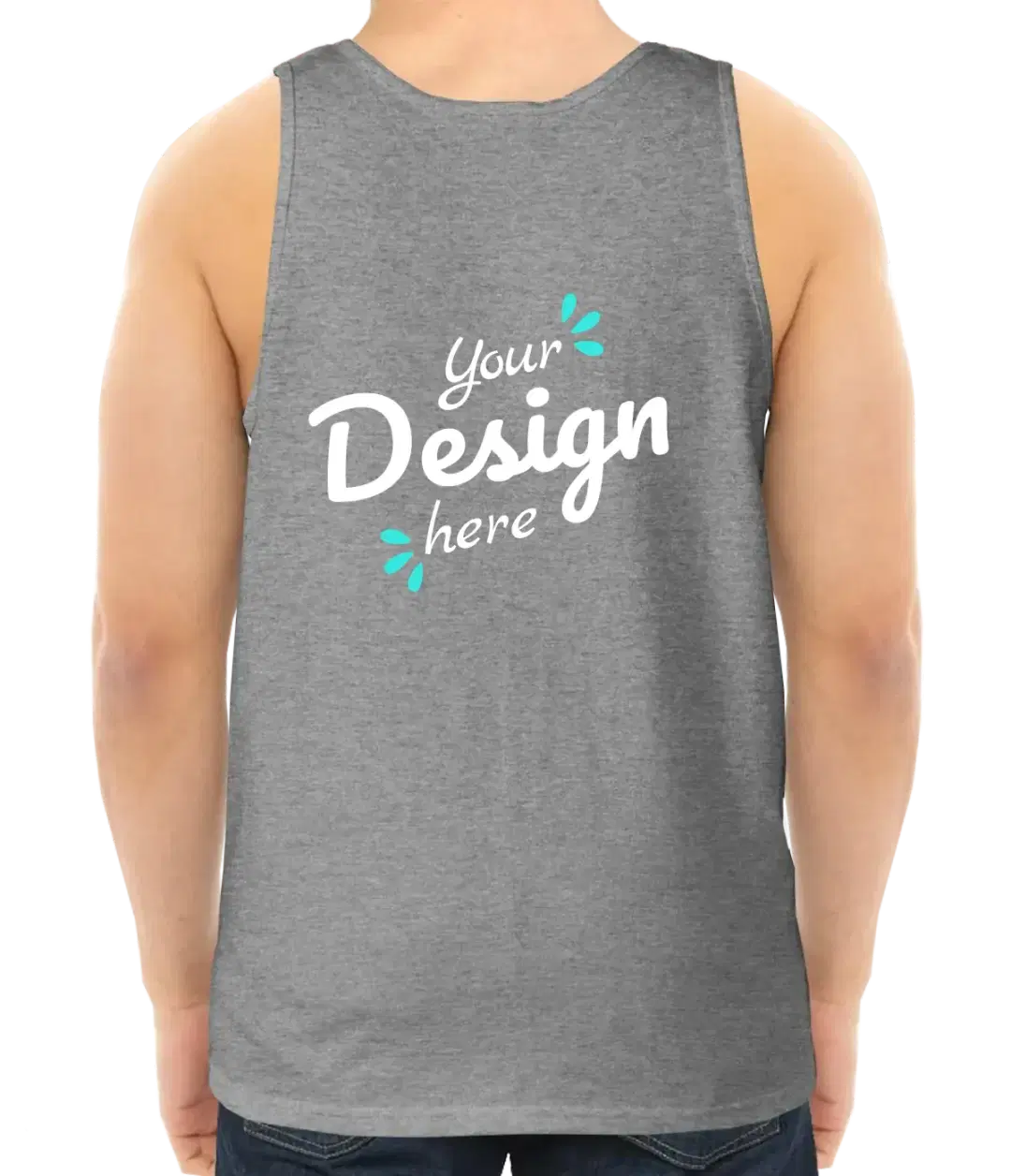 Men Ultra Cotton Tank Navy.webp