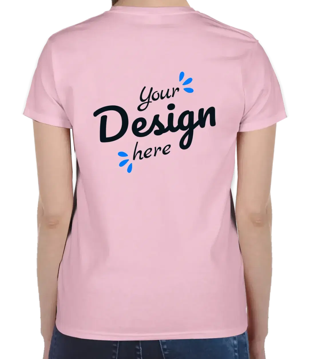 Ultra Cotton Women’s T-shirt Light Pink Back.webp Ultra Cotton Women’s T-shirt Light Pink Back.webp