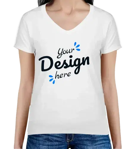 Ladies Softstyle Fit V-Neck T-Shirt Ladies Softstyle Fit V-Neck T-Shirt